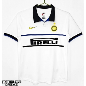 Inter Milan 1998-1999 Retro Venkovní Dres Krátký Rukáv Inter Milan 1998-1999 Retro Venkovní Dres Krátký Rukáv
